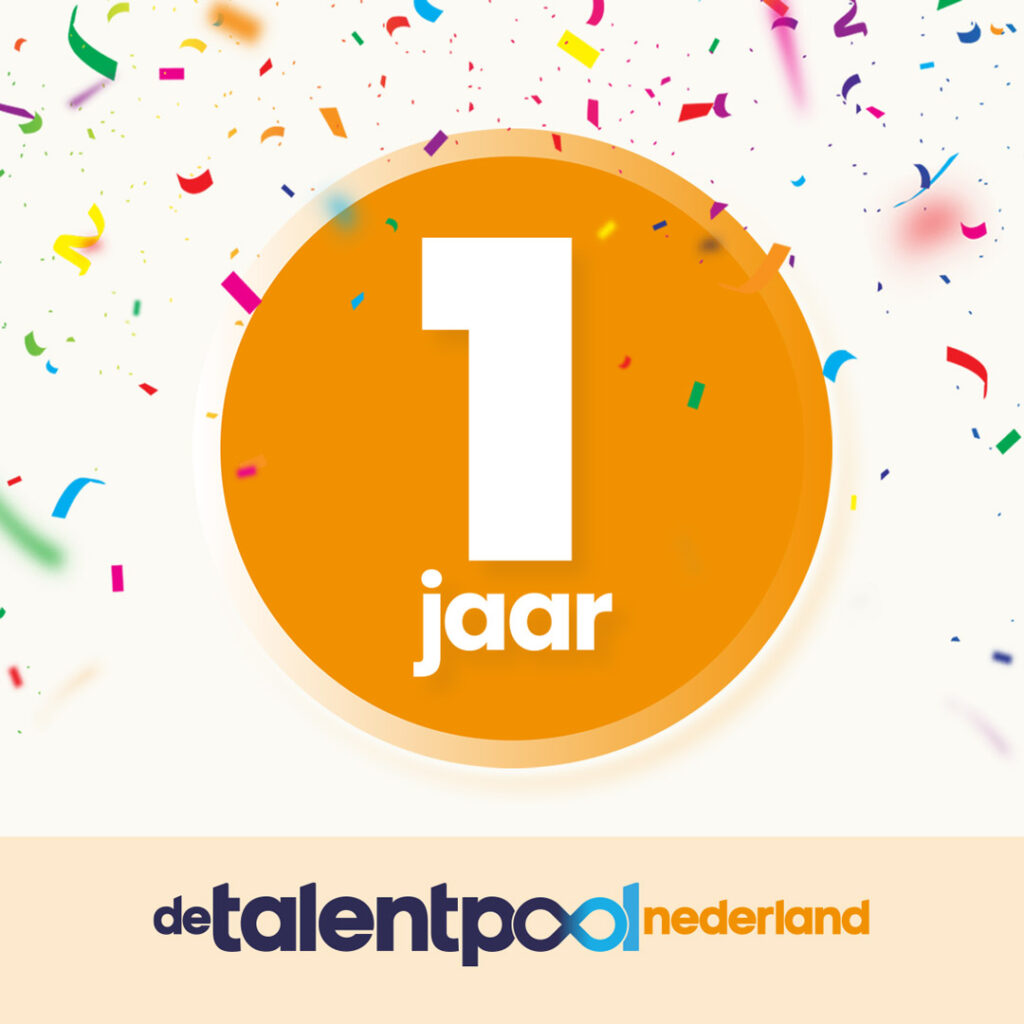 De Talentpool Nederland bestaat 1 jaar